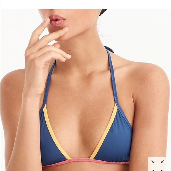 J. Crew Other - •J Crew• Miami String Bikini Top NWT
